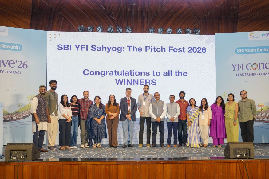 SBI Foundation Awards ₹69 Lakh to 6 Social Ventures at YFI Conclave 2026